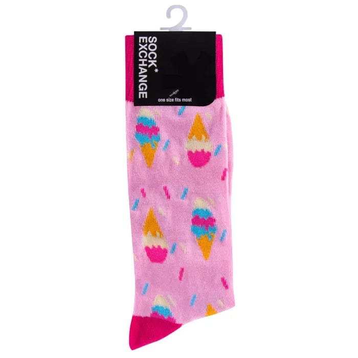Sock Exchange Socks 6 Pairs Fashion Novelty Funny Socks one Size 5-13 Men Socks Women Socks