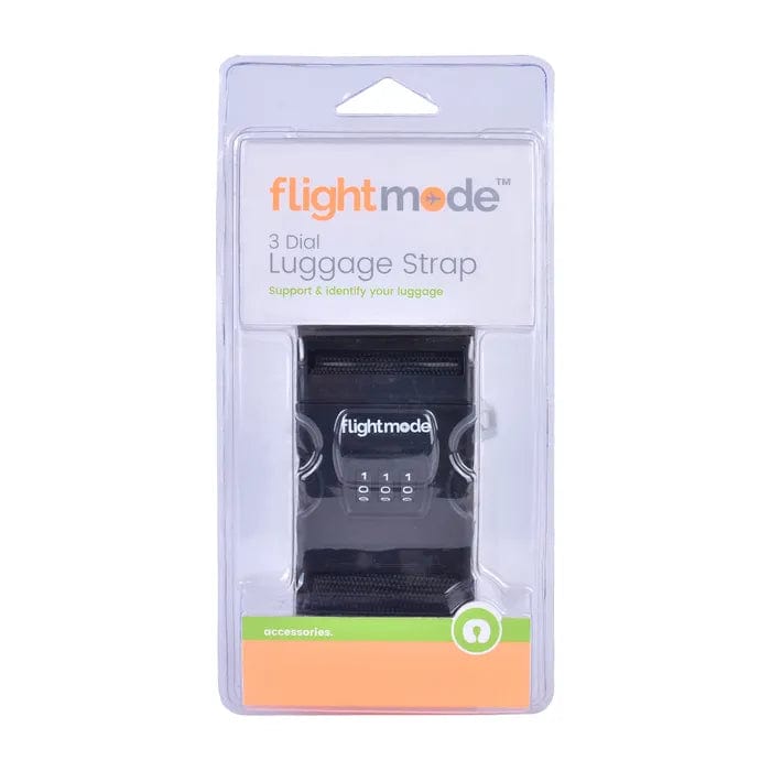Flightmode Flightmode 3 Dial Travel Bag Strap Random Color