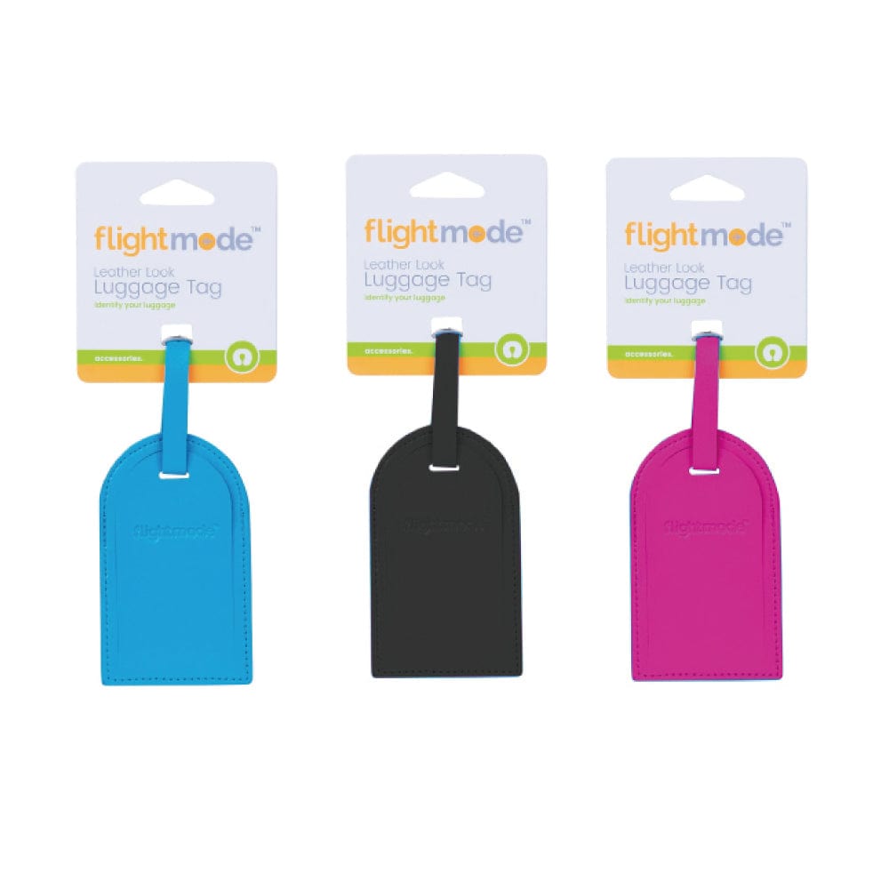 Flightmode luggage tag Leather Look Luggage Tags