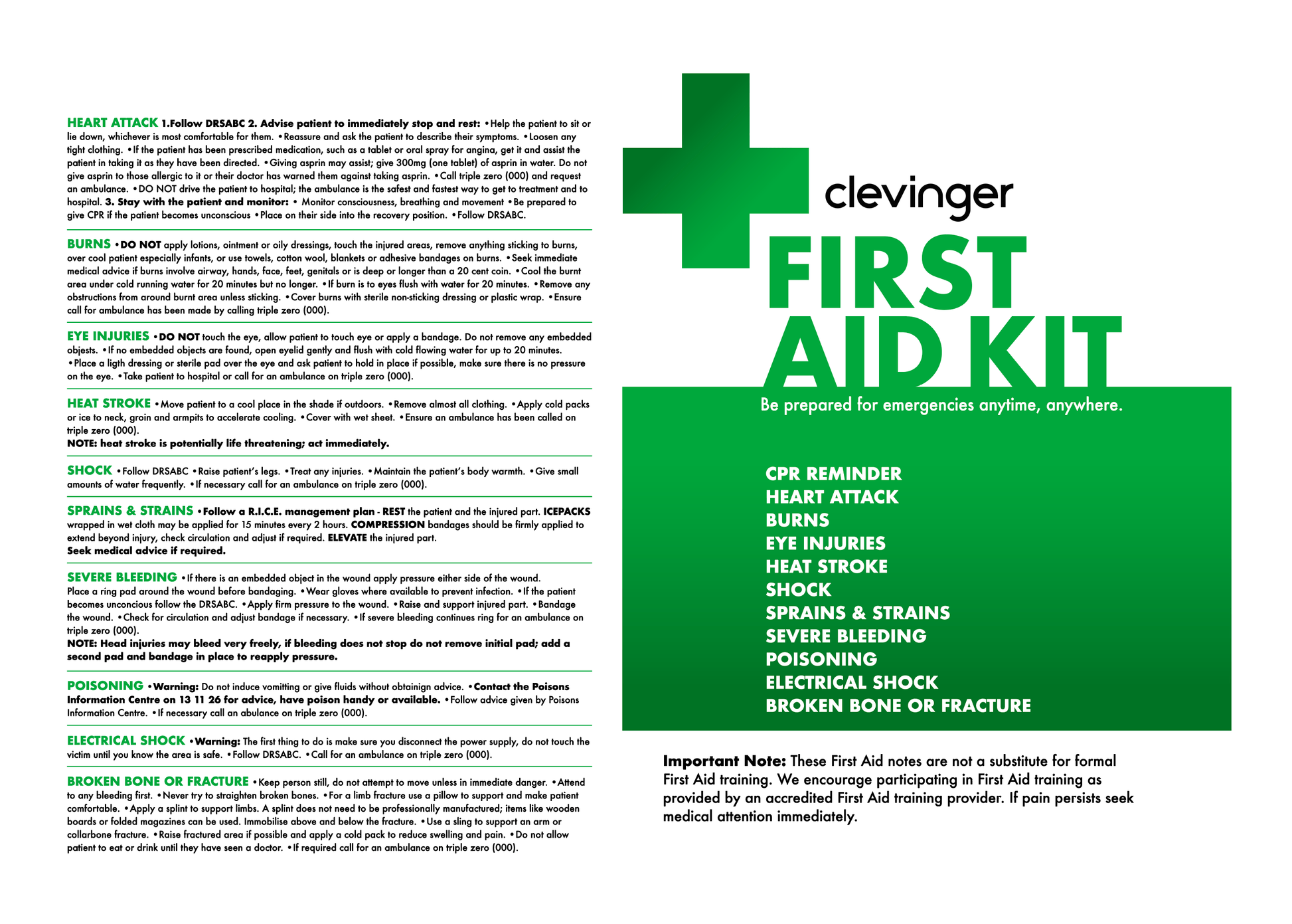 Living Today Homewares 258 Piece Premium 2-in-1 Emergency First Aid Kit ARTG Registered Australia