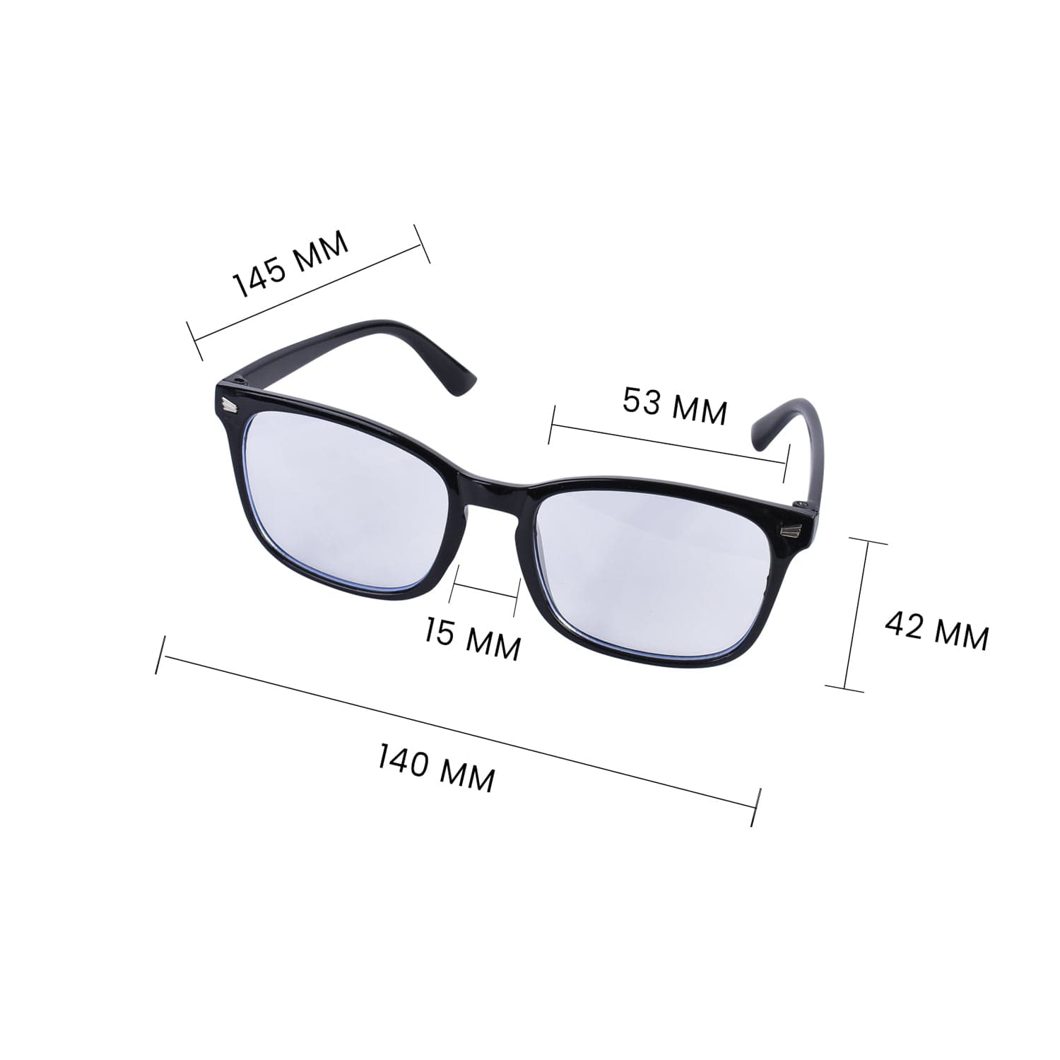 Living Today blue light glasses LIVING TODAY Blue Light Filter Glasses and 4pc Lens Polishing Cloth