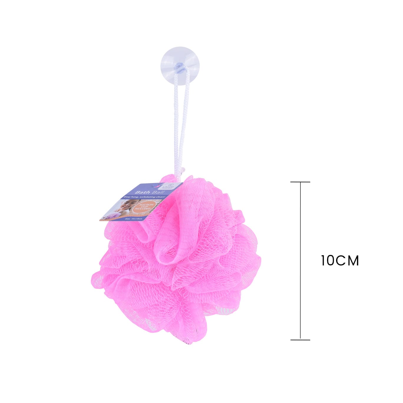 LIVINGTODAY Bath BAll Bath Shower Ball with Suction Cup