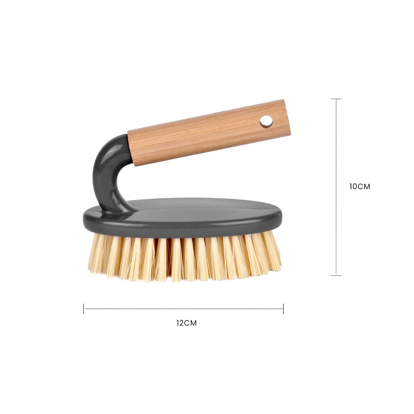 Clevinger laundry & cleaning, bamboo Eco Bamboo Handle Iron Household Scrubber Brush