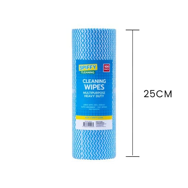 Spiffy Homewares 100Pack Heavy Duty Multipurpose Cleaning Wipes