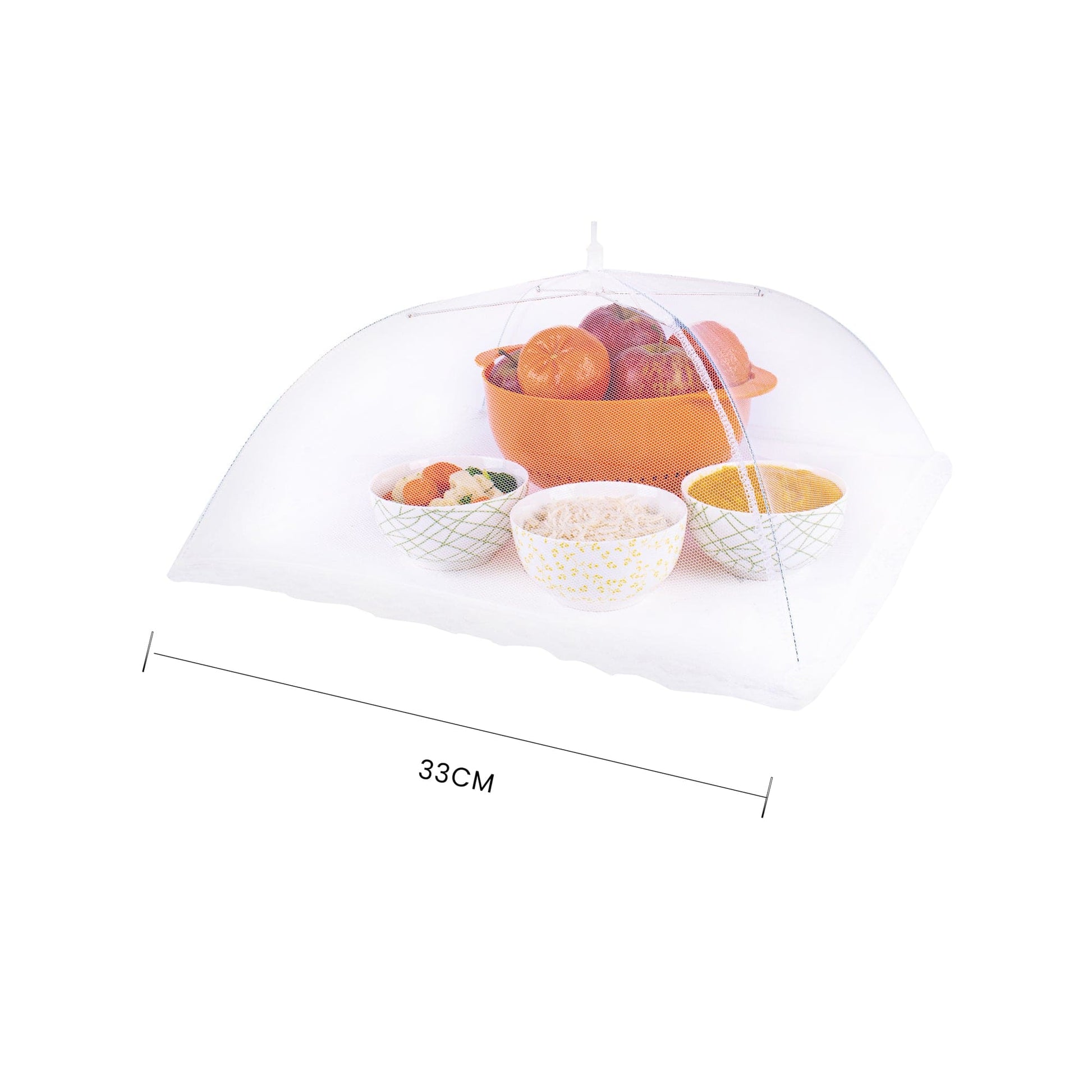 COOK EASY Kitchen 33cm Square Pop-up Mesh Food Cover
