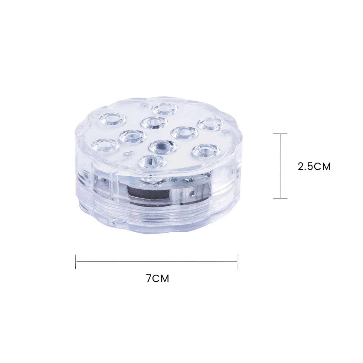 Lazy Dayz Beach and Summer Lazy Dayz 13 Colors LED Remote Pool Light 2 Pack