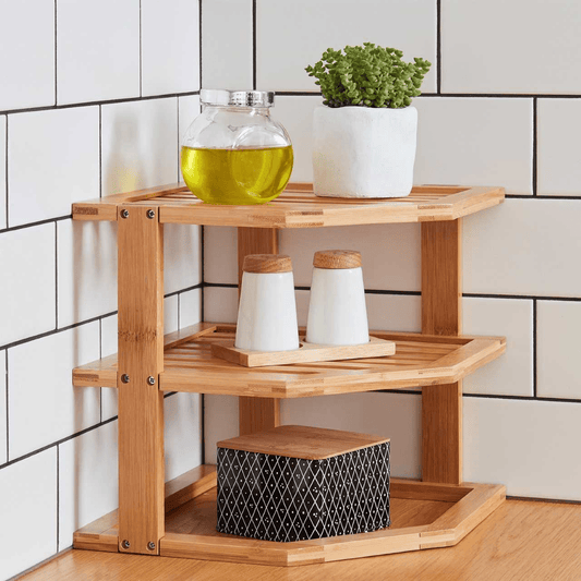 Living Today 3 Tiers BAMBOO KITCHEN RACK