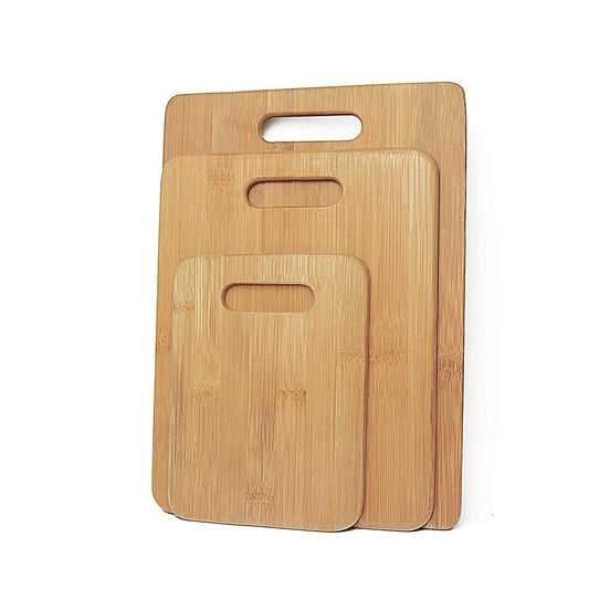 Living Today Kitchen Bamboo Chopping Board 3 Pack