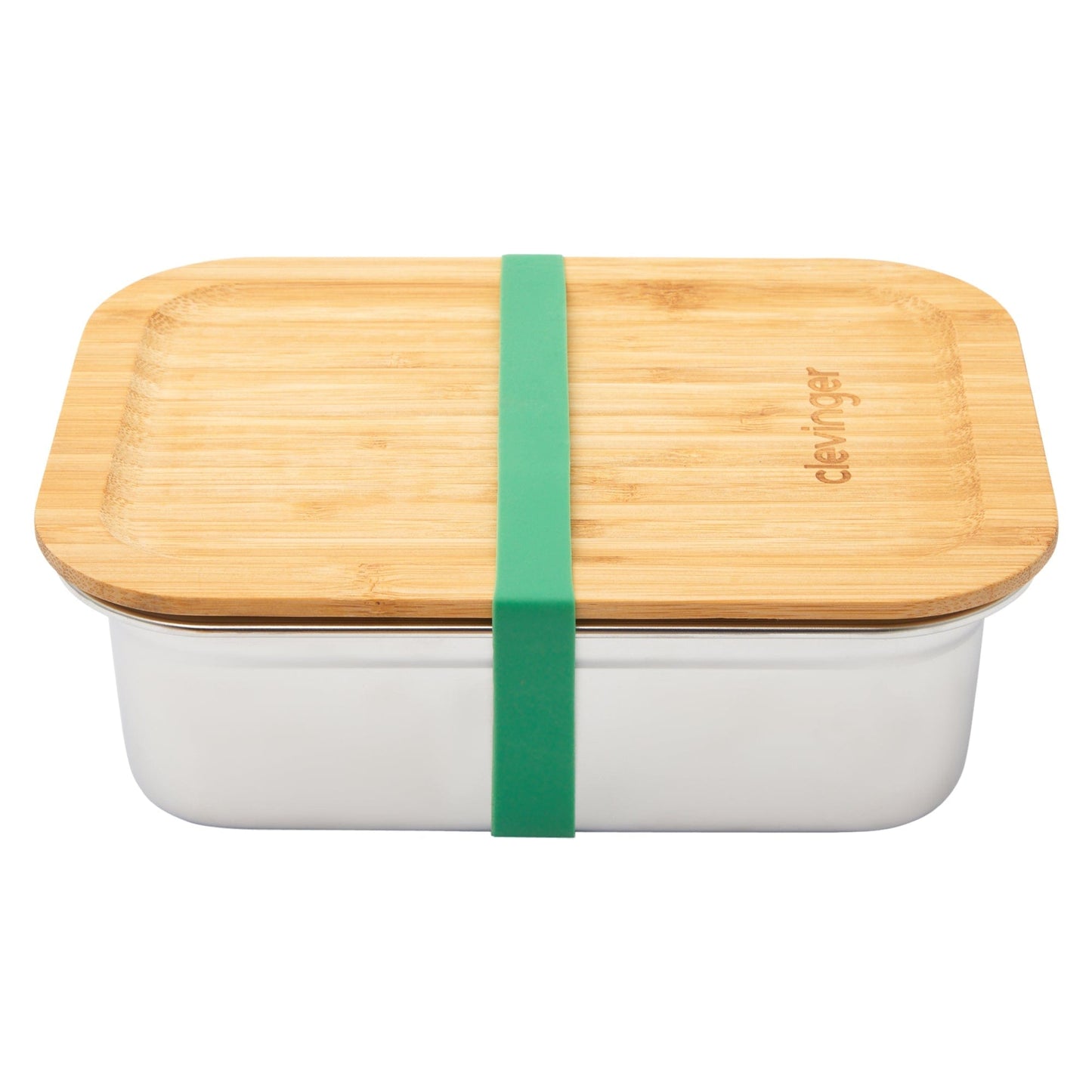 Clevinger Lunch Box Clevinger Stainless Steel Bamboo Large Lunch Box 1200ml