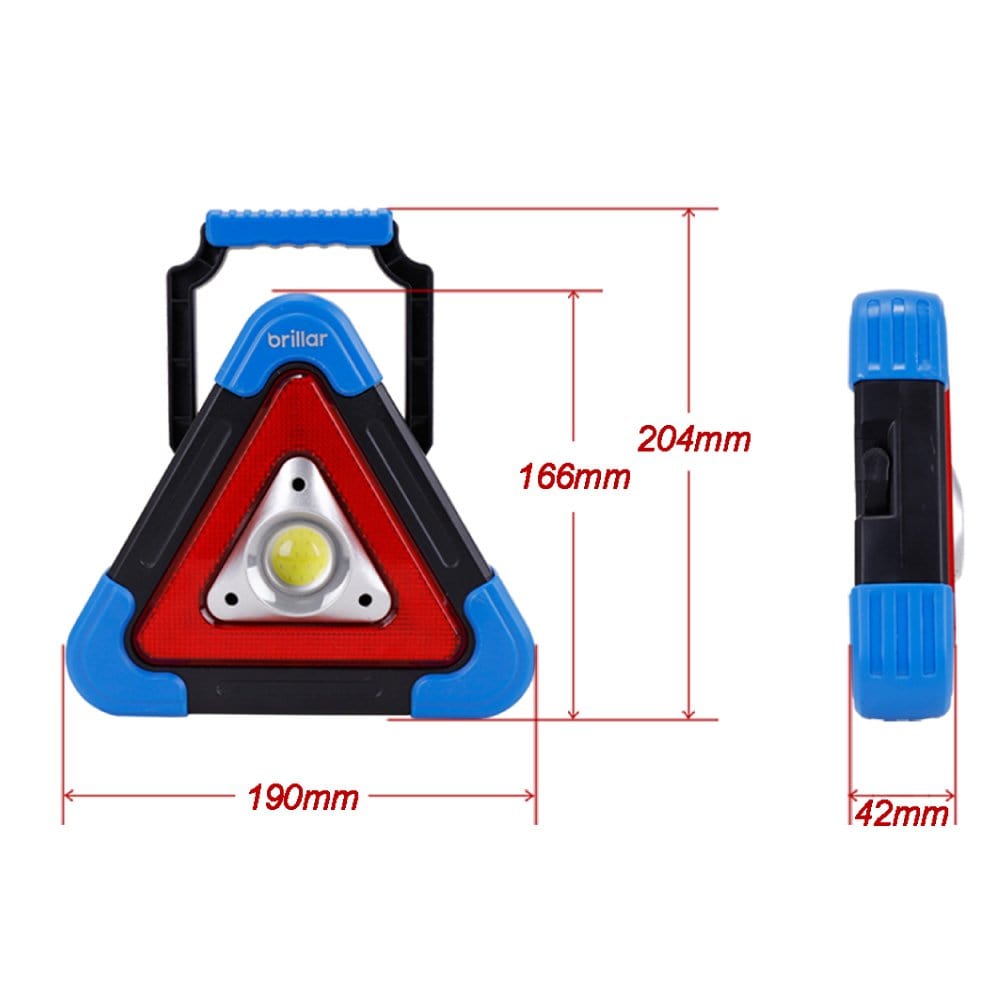 Brillar Brillar Emergency Mate - 300 Lumen Rechargeable Roadside Safety Light