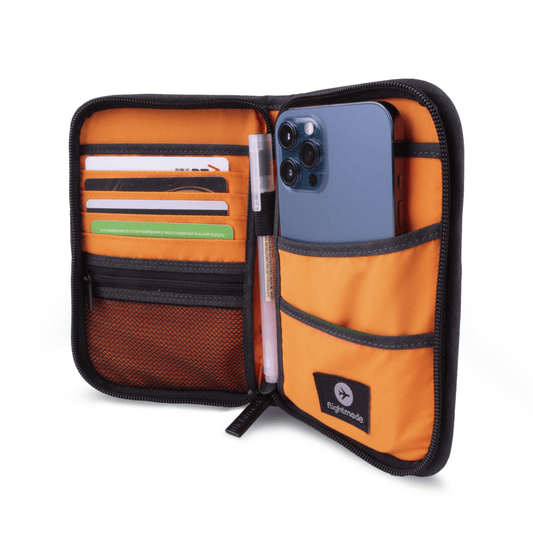 Flightmode Bags and Luggage Flightmode RFID Travel Wallet - Charcoal