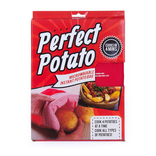 Living Today Kitchen Perfect Potato, Microwavable Instant Potato Bag