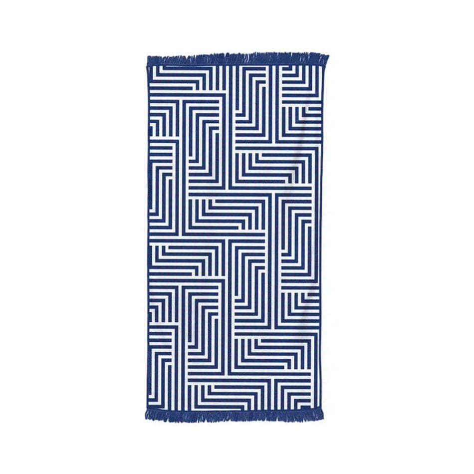Living Today Rectangular Sand Free Beach Towel with Tassel