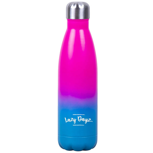 Lazy Dayz Hydration Lazy Dayz Daily Drink Bottle 500ml - Pink Blue Ombre