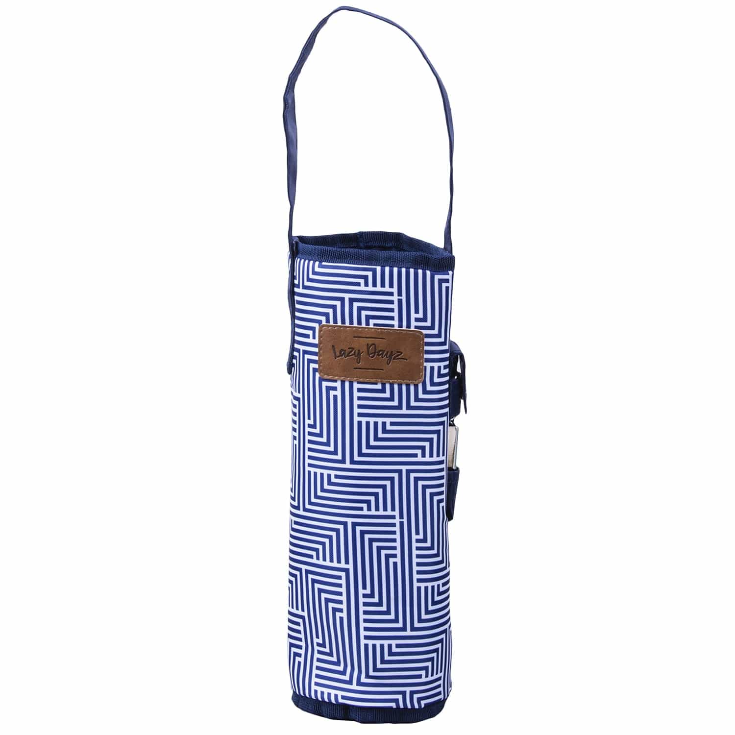 Lazy Dayz Picnic Lazy Dayz Insulated Wine Bottle Tote - Makena