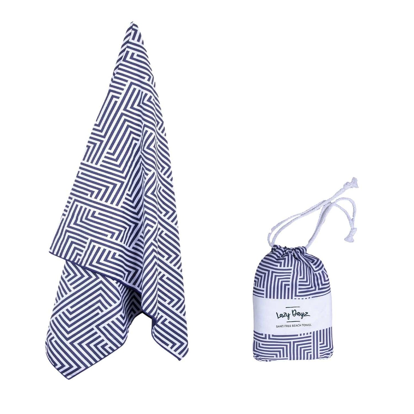 Lazy Dayz Beach and Summer Lazy Dayz Sand Free Beach Towel - Makena