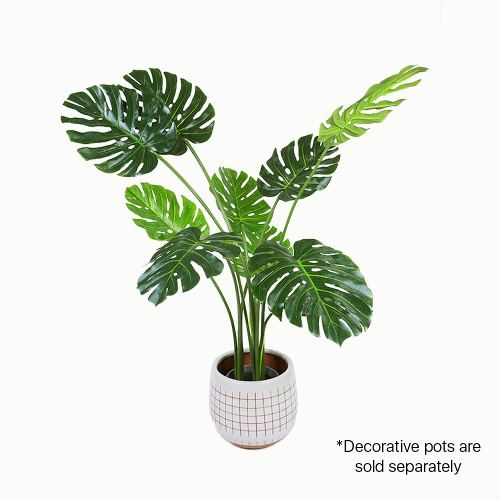 Living Today Artificial Flora 120cm Monstera - Artificial Plant, Home Decor Flora