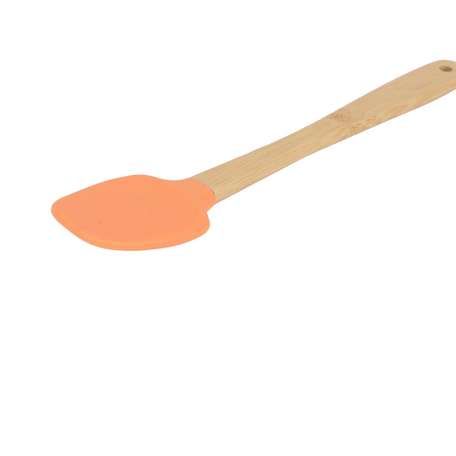 Living Today Bamboo 5PCS Mini Silicone and Bamboo Utensils Set