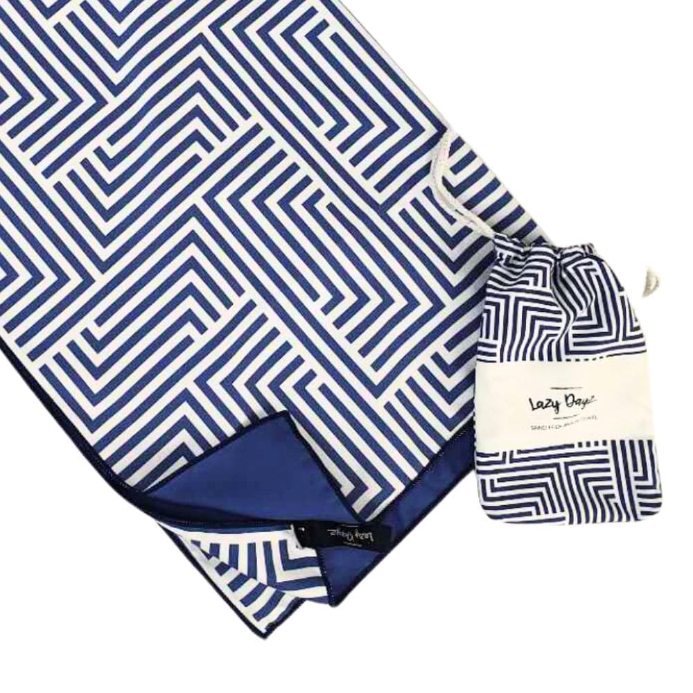 Lazy Dayz Beach and Summer Lazy Dayz Sand Free Beach Towel - Makena