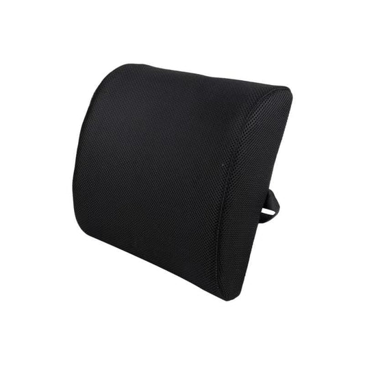 Living Today Office Memory Foam Lumbar Back Support Cushion with Black Cover
