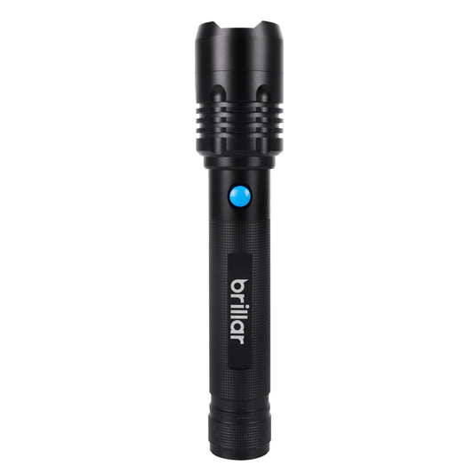 Light Up Your Adventures with the Brillar Commander- 4000 Lumen USB Rechargeable Torch!