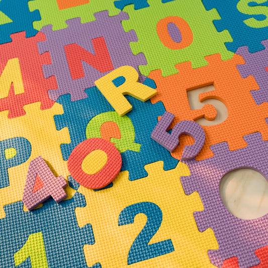 Extra-Thick EVA Foam Alphabet & Numbers Playmat – Safe Learning Space for Toddlers