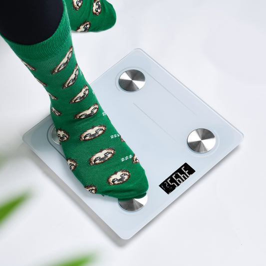 Transform Your Health Journey with the Glass Smart Bathroom Scale