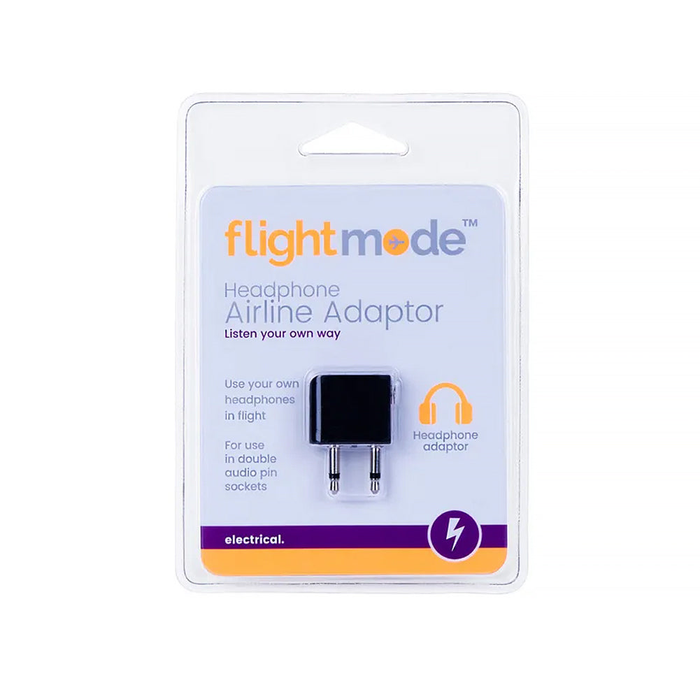 In Flight Plug Adapter Enjoy In-Flight Entertainment with the 3.5mm Headphone Airline Adaptor ...