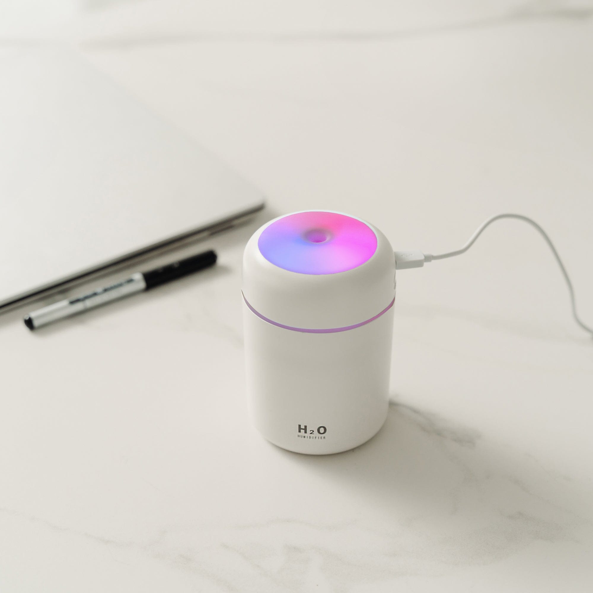 Mini Ultrasonic Humidifier with Color-Changing LED Nightlight – Your P ...
