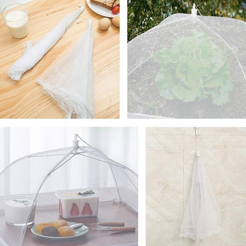 COOK EASY Kitchen 43cm Square Pop-up Mesh Food Cover