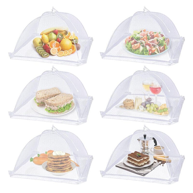 COOK EASY Kitchen 43cm Square Pop-up Mesh Food Cover