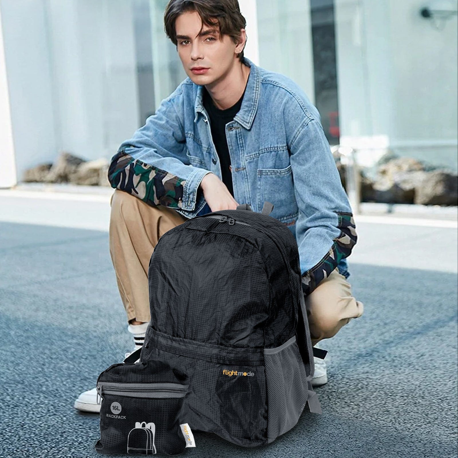 Flightmode 16L Travel Foldable Lightweight Backpack/Daypack