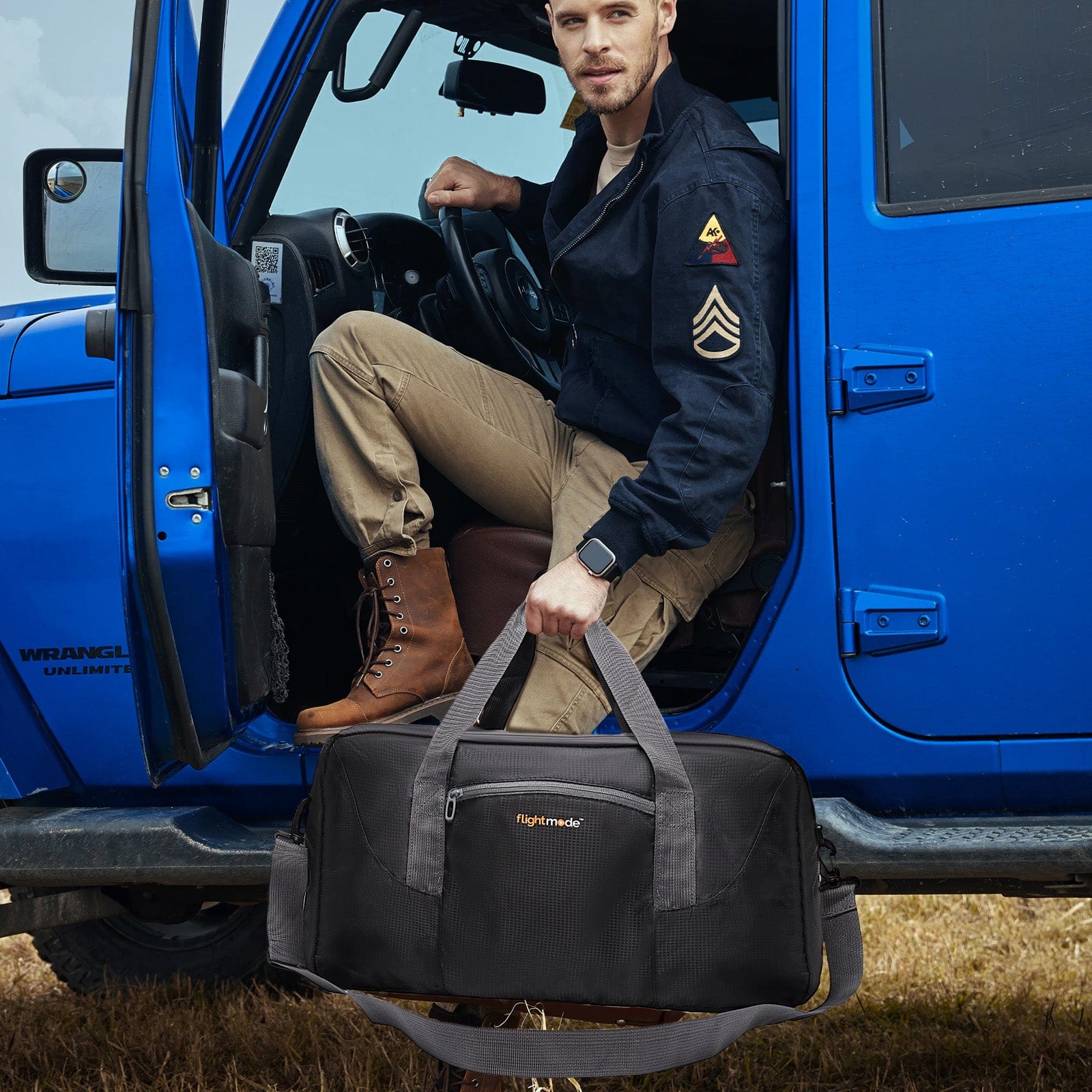 Flightmode 35L Foldable Lightweight Duffel Travel Bag