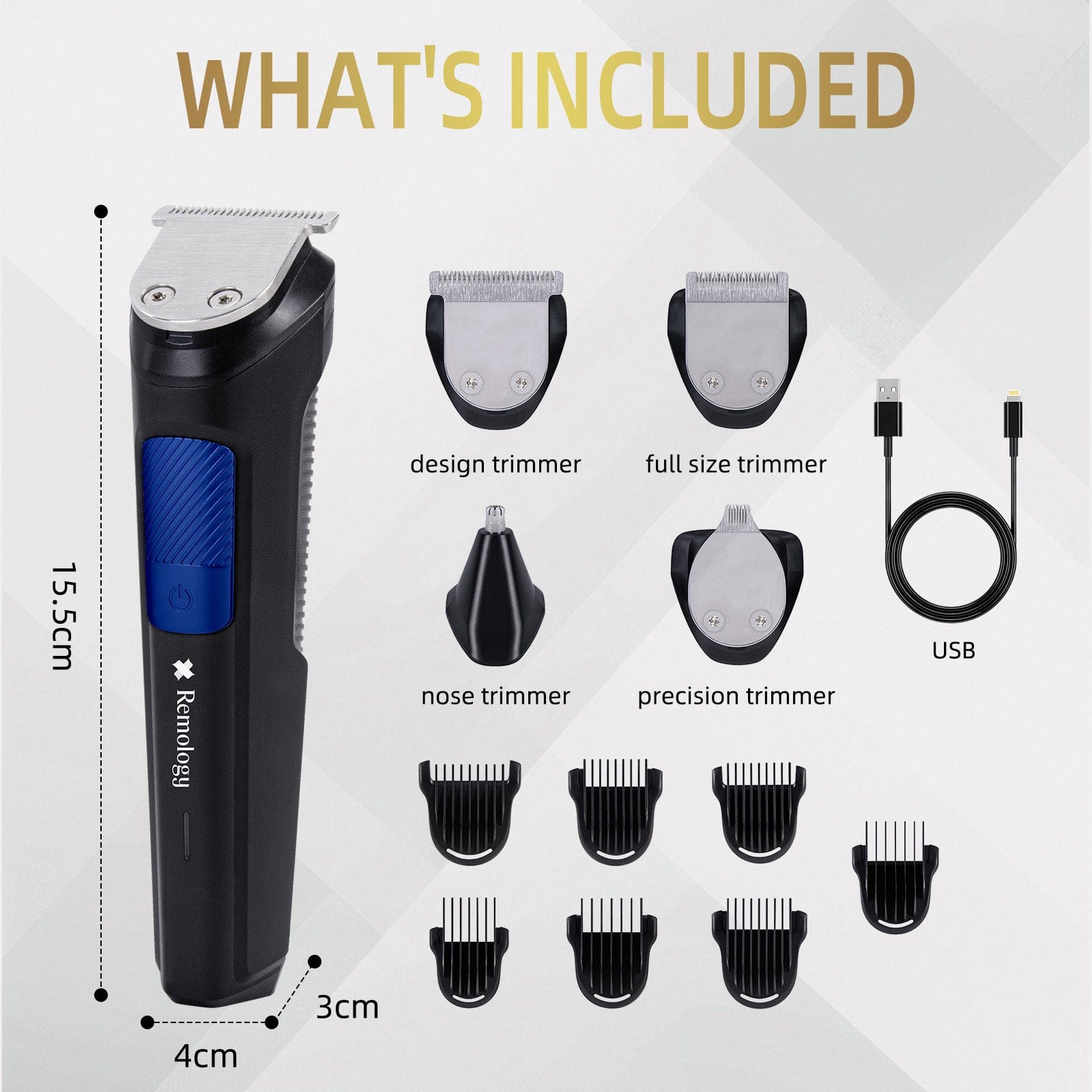 Remology personal care Mens All in One Grooming Kit