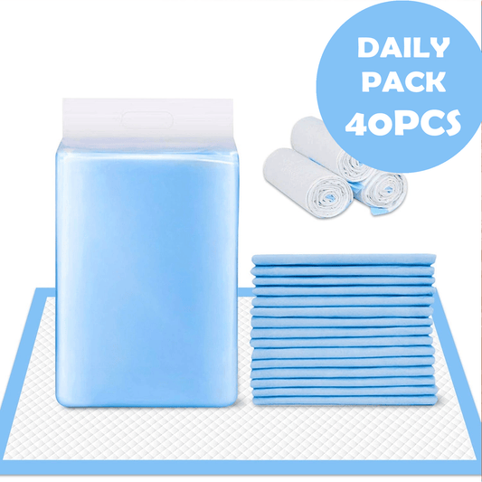 Living Today personal care 40 Pcs 90 x 60cm Adult Disposable Bed Underpads