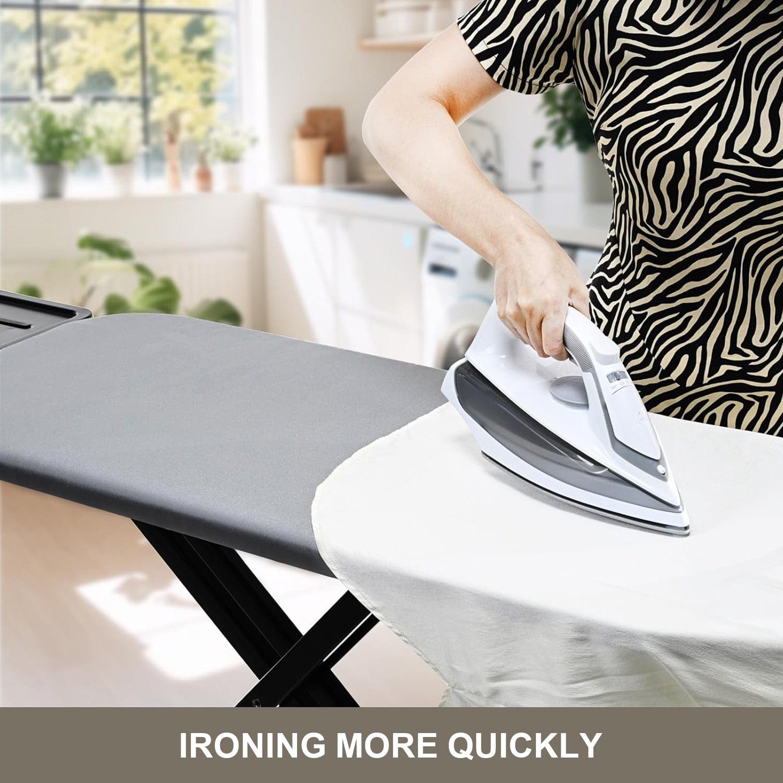 Clevinger Ironing Boards Ironing Board Cover Heat Resistant - Wattle Print