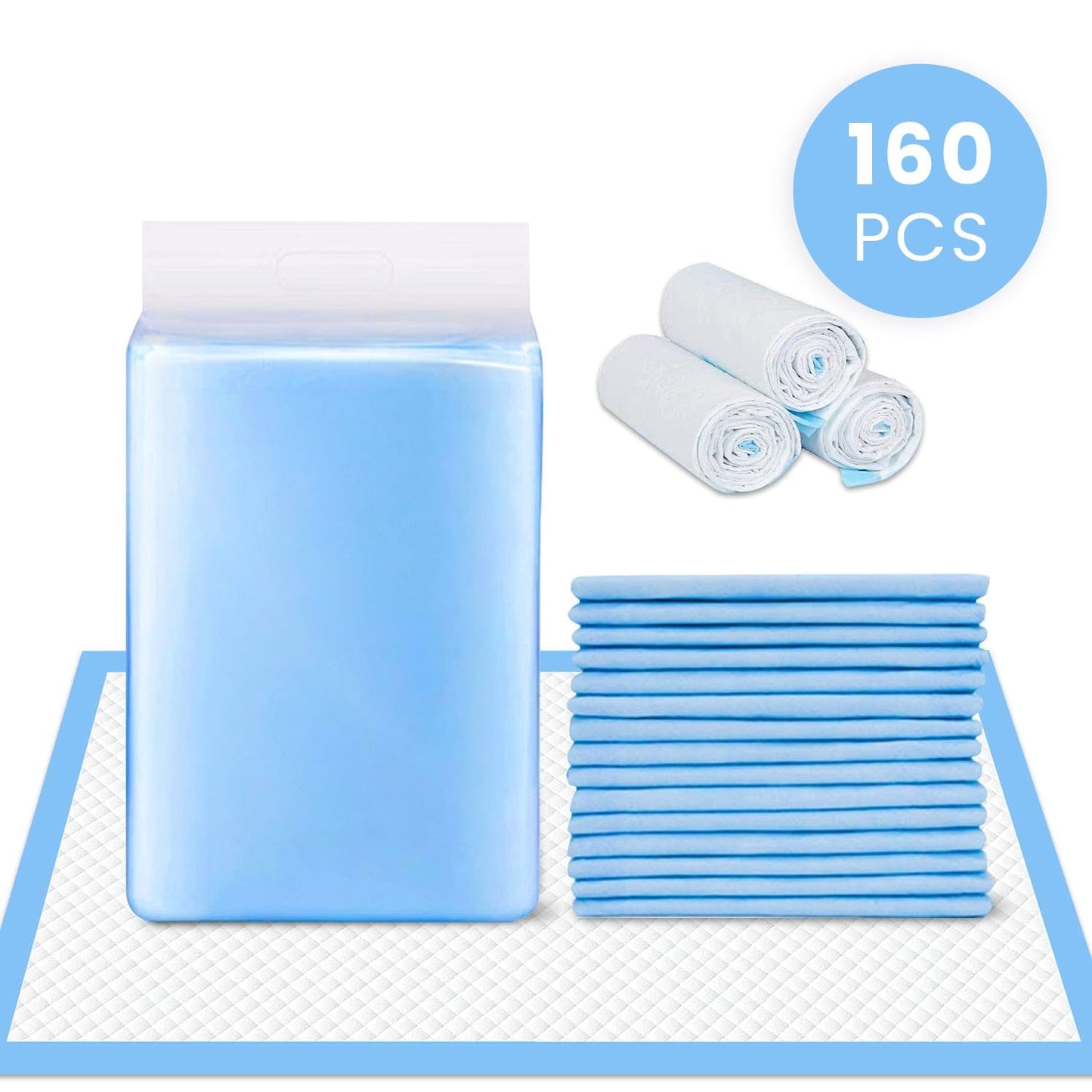Living Today personal care 160 Pcs 90 x 60cm Adult Disposable Bed Underpads