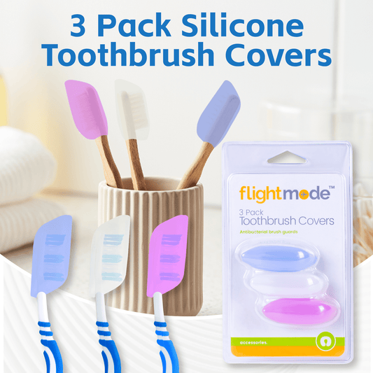 Flightmode travel 3 Pcs Flightmode Toothbrush Covers