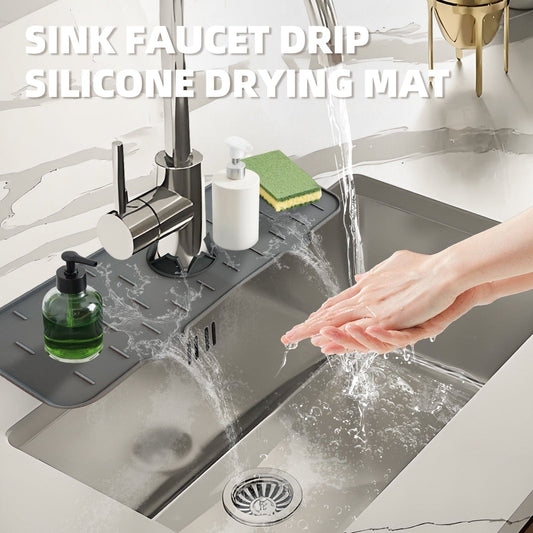 COOK EASY Sink Mats SINK FAUCET DRIP TRAY
