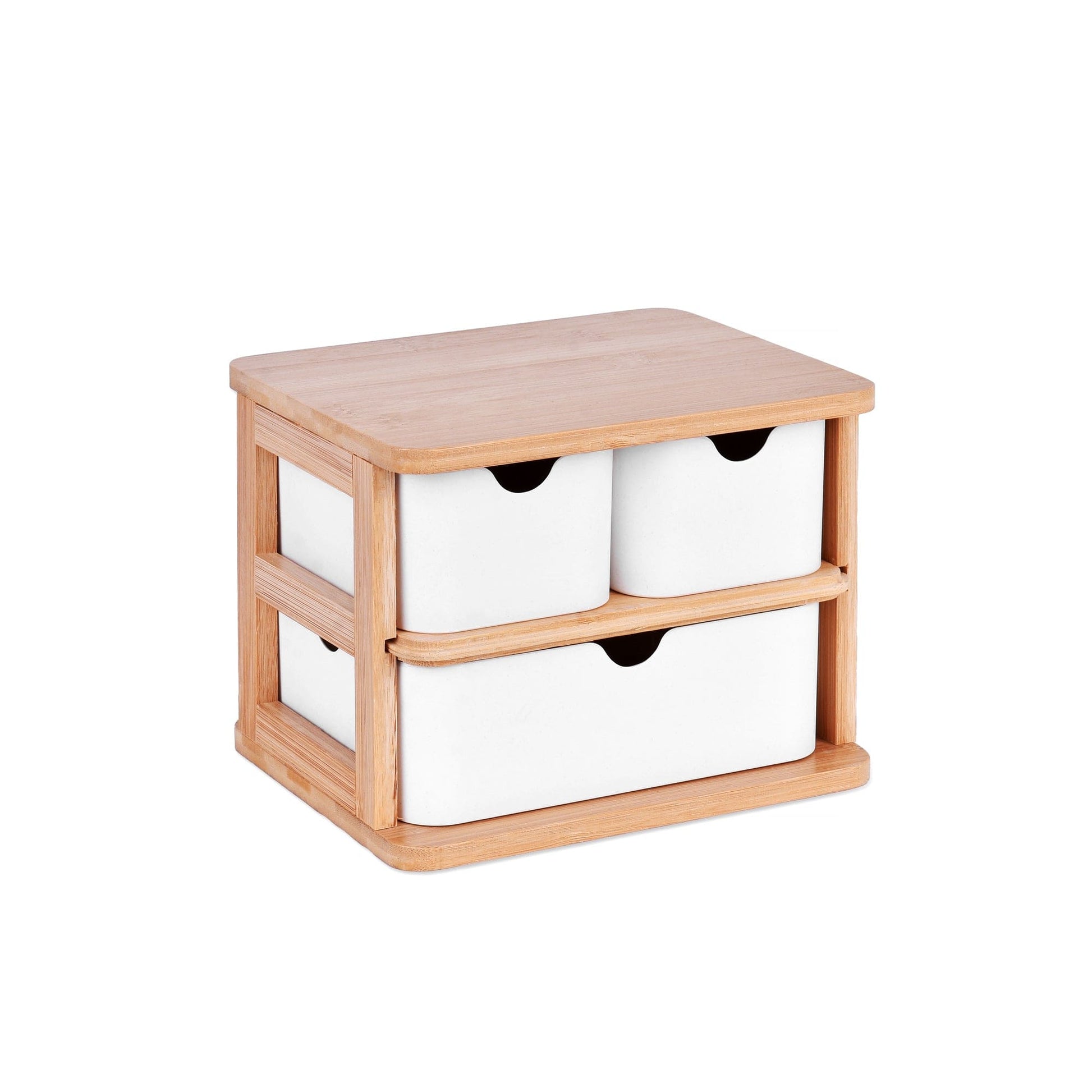 Clevinger Bamboo Bamboo Fibre Storage Drawer Set