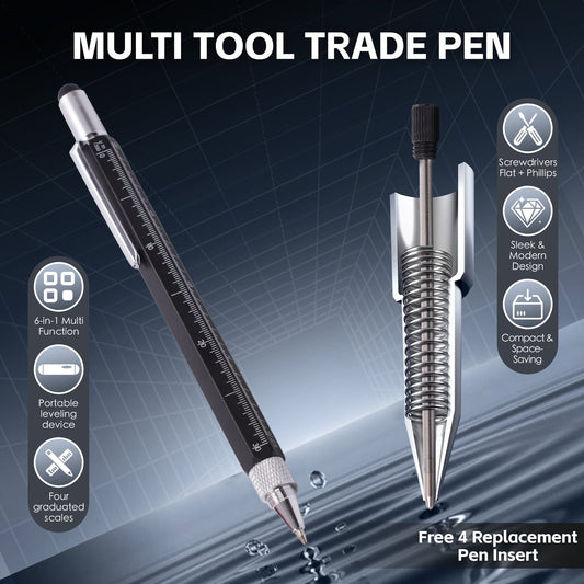 Livingtoday tools 6 in 1 Multi Tool Trade Pen