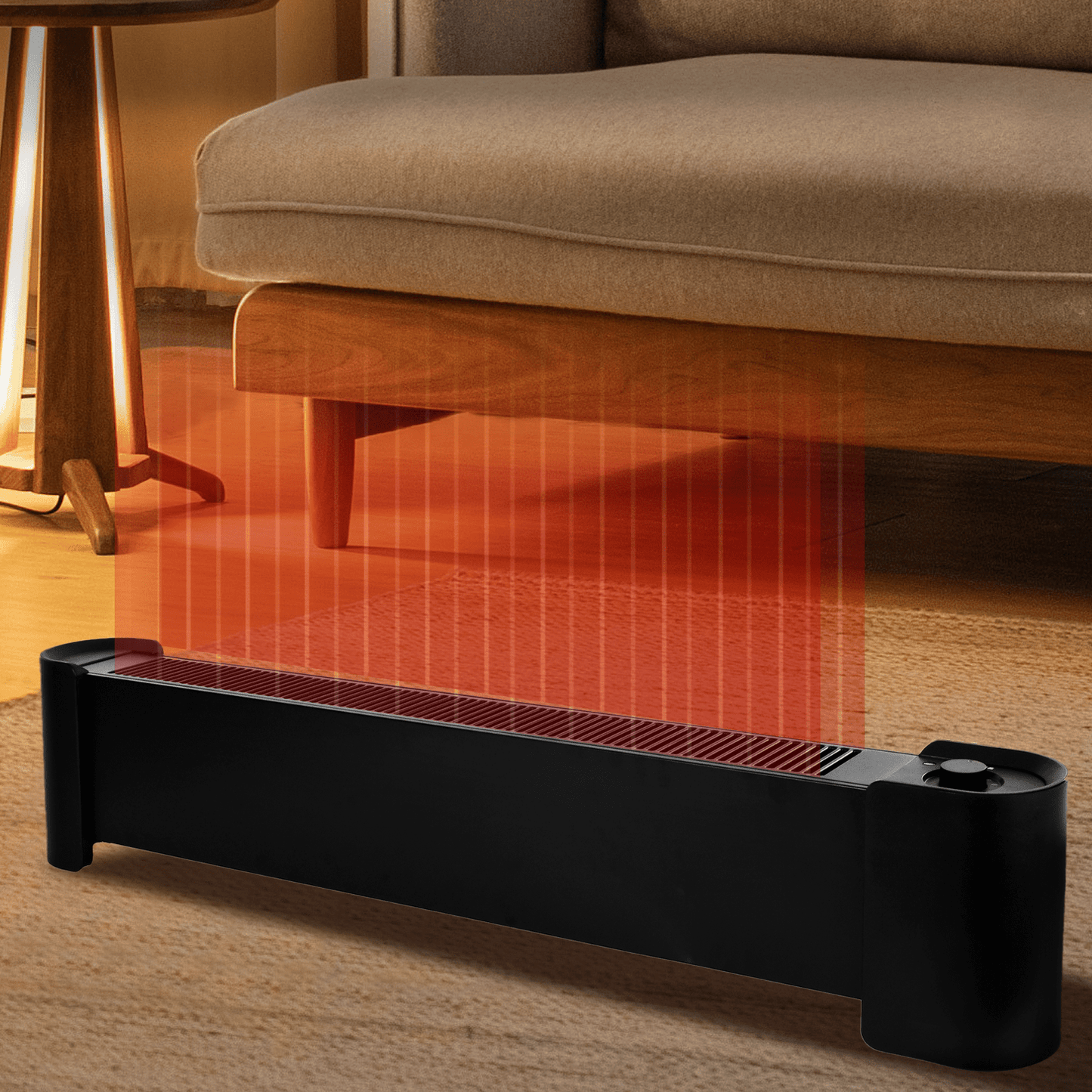 Living Today 2200W Graphene Floor Electric Heater