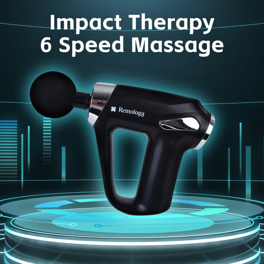 Remology personal care Remology Impact Therapy 6 Adaptive Speed USB-C Massage Gun with 4 Heads