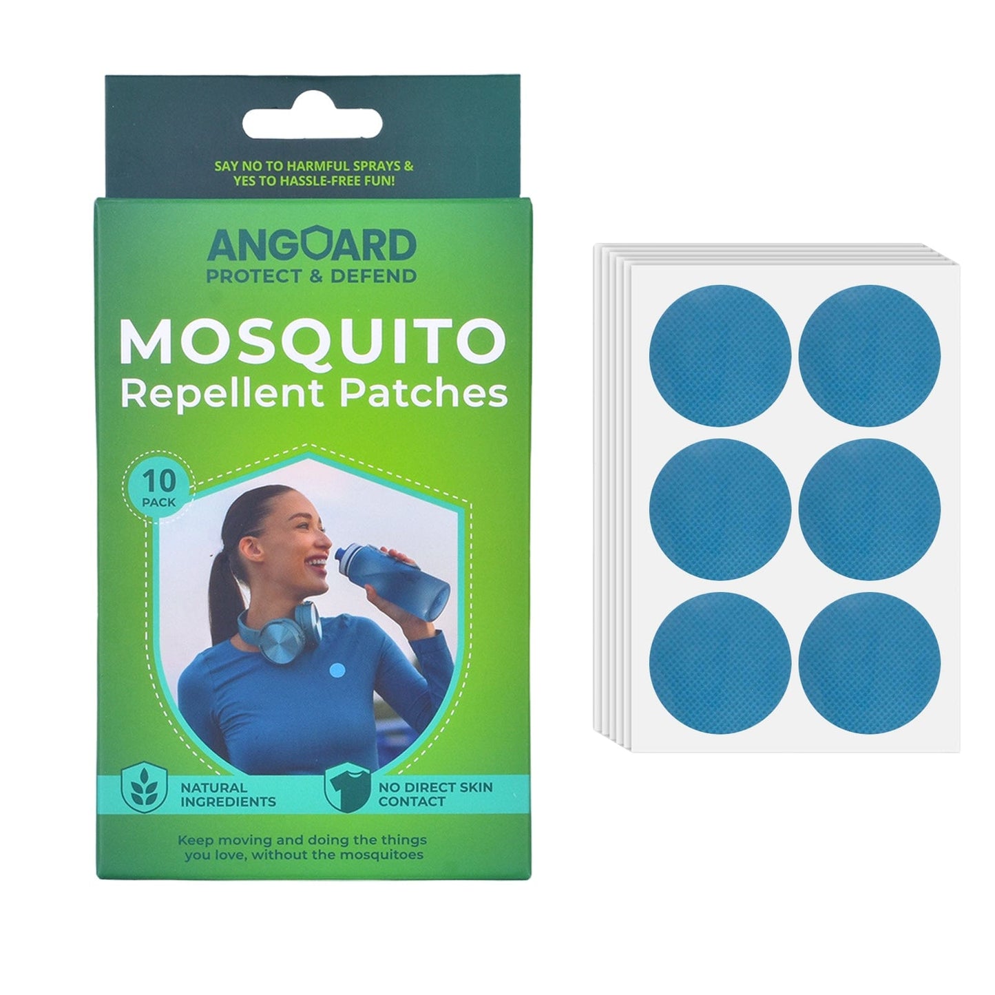 Angoard 10 Pcs Mosquito Repellent Patch