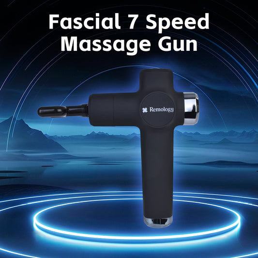 Remology personal care Remology Impact Therapy 7 Adaptive Speed USB-C Fascial Massage Gun with 4 Heads