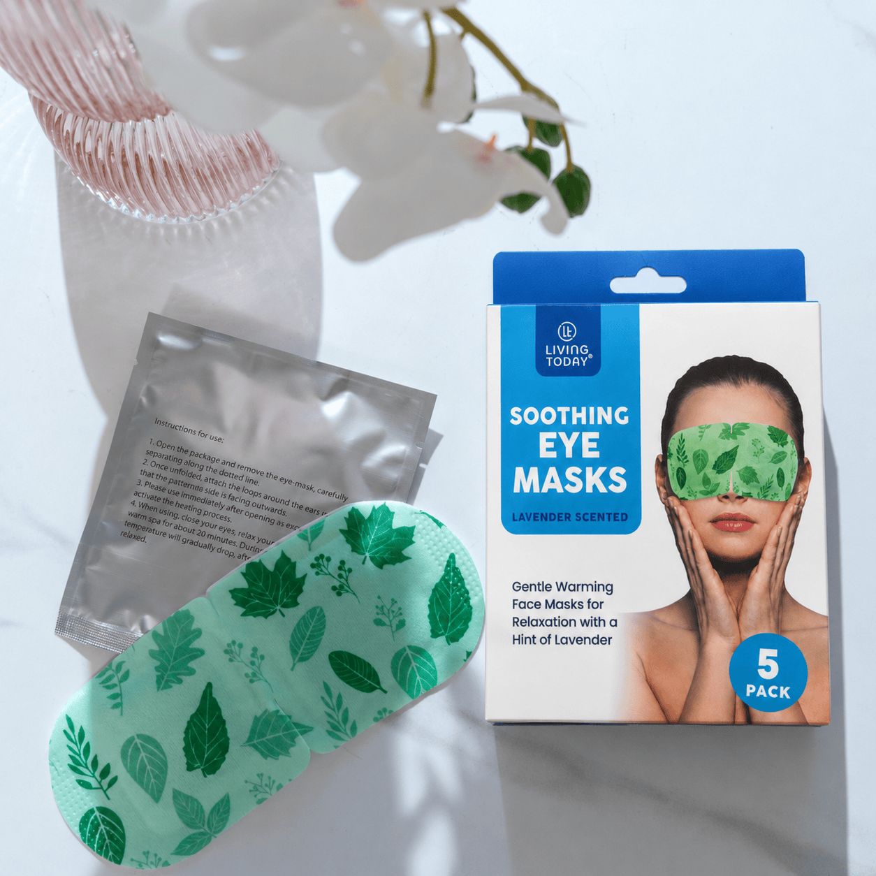 Living Today 15 Pcs Soothing Eye Mask