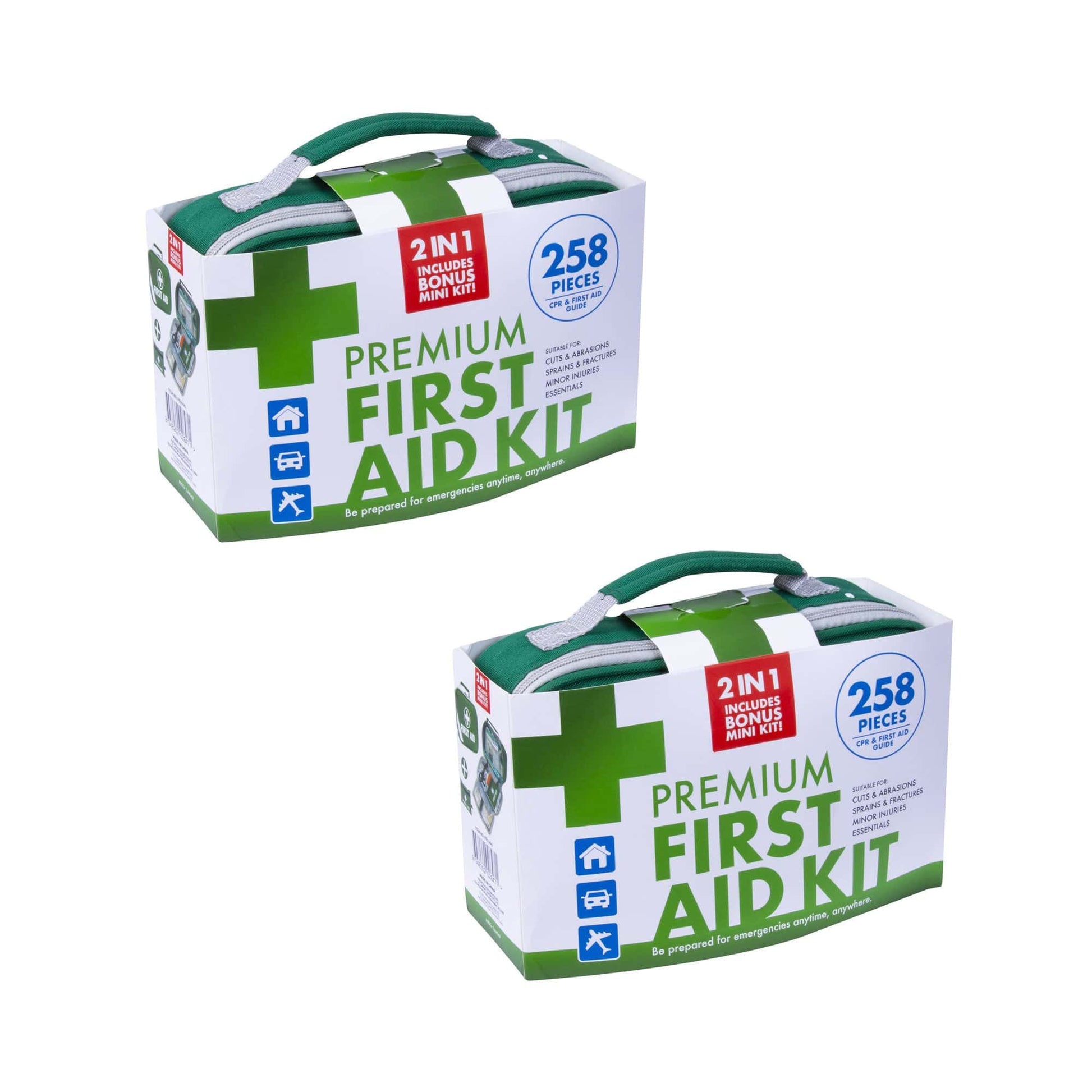 Living Today Homewares 516 Piece Premium 2-in-1 Emergency First Aid Kit ARTG Registered Australia