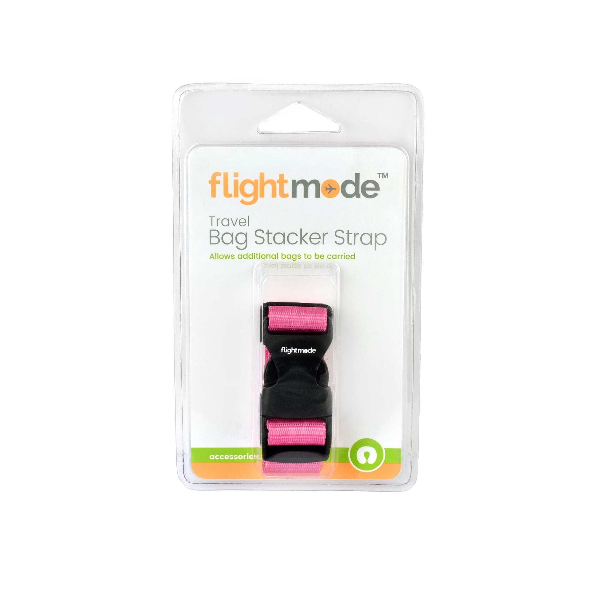 Flightmode 3Pcs Travel Bag Stacker Strap Random Color