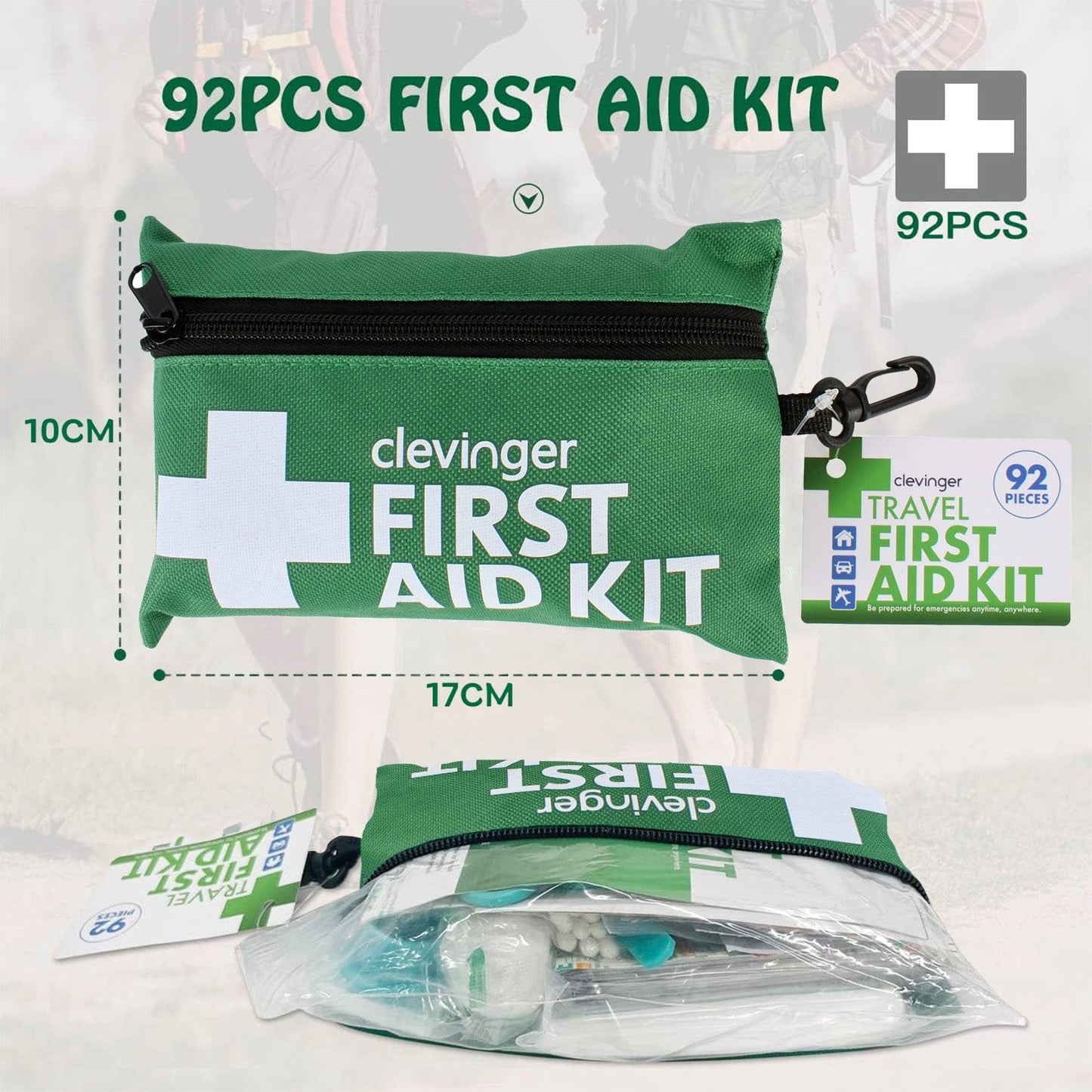 Living Today Homewares 92 Pcs Emergency First Aid Kit Surgical Supplies ARTG Registered Australia