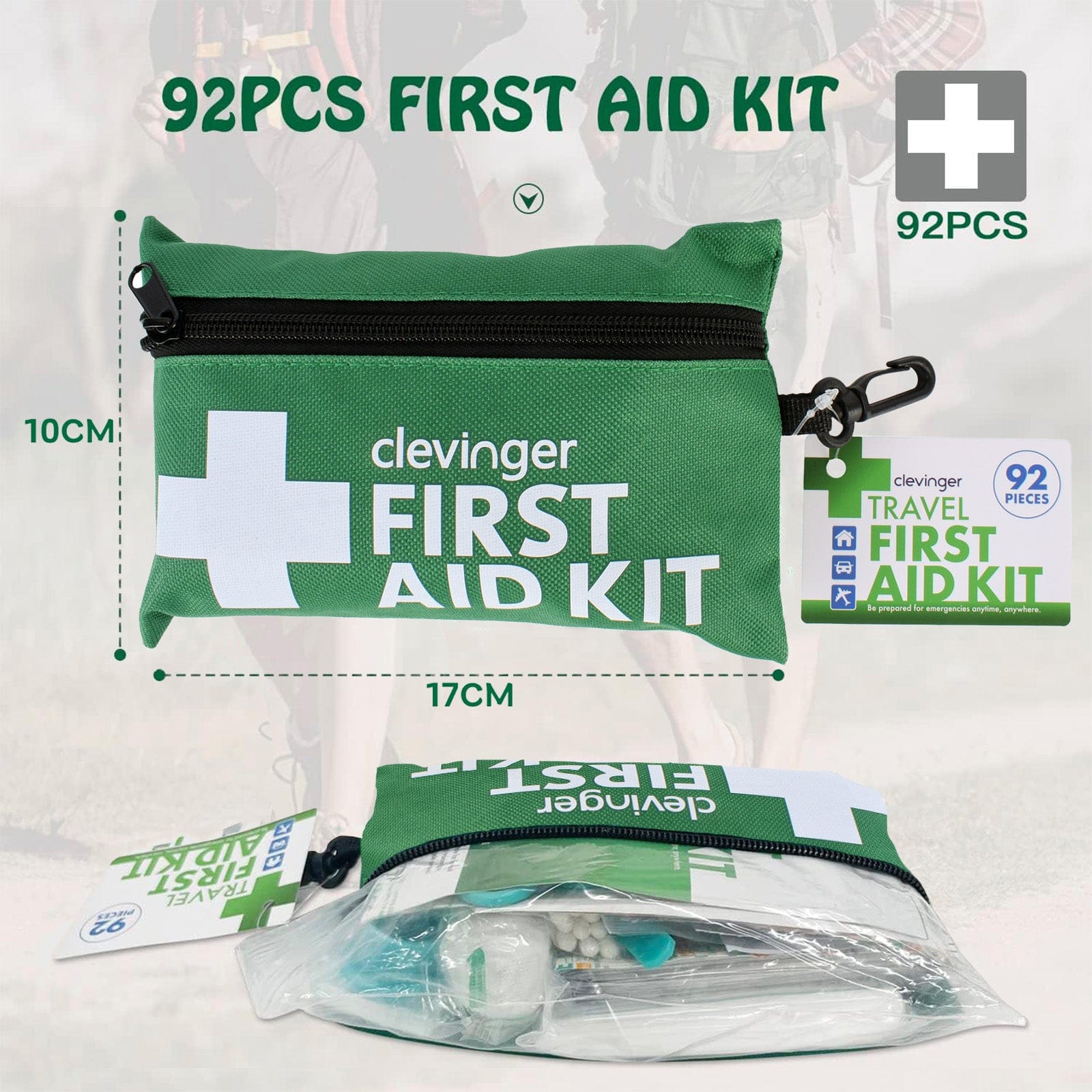 Living Today Homewares 92 Pcs Emergency First Aid Kit Surgical Supplies ARTG Registered Australia